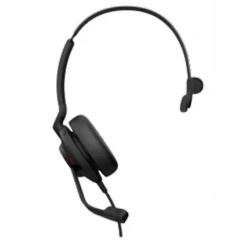 Jabra Evolve2 30 SE USB C/A UC Mono Headset káblový ručný kancelária/call centrum USB Type-C / USB Type-A čierna