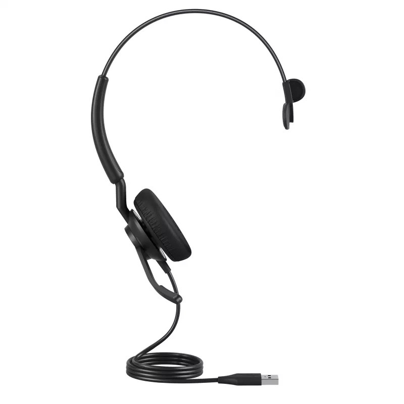 Jabra Engage 40 - (Inline Link) USB-C/A UC Mono, káblový, kancelária/call centrum, 45 g, Headset, čierna