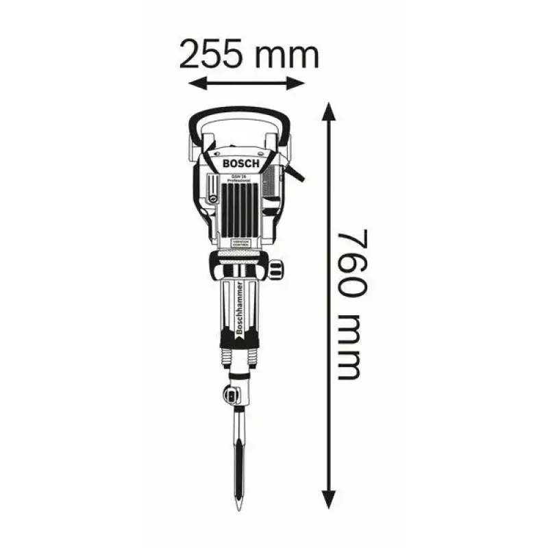 Bosch 0 611 335 100 vŕtacie kladivo 1750 W