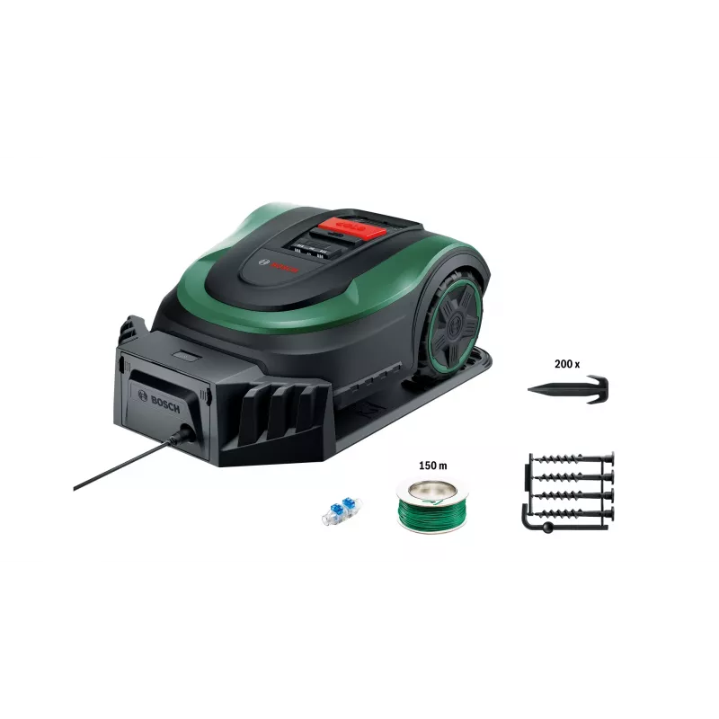 Bosch Indego M+ 700 robotická kosačka batéria čierna, zelená