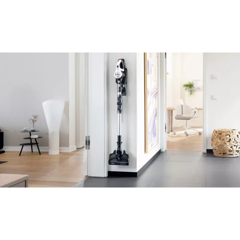 Bosch BSS711W tyčový vysávač/elektrická metla batéria suchý bezvreckový 0,3 l čierna, strieborná, biela