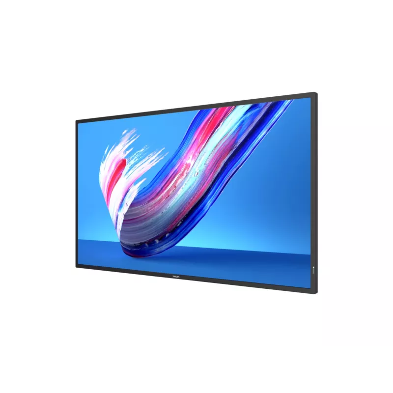 Philips Q-Line 43BDL3650Q 109,2 cm (43") displej pre digitálne značenie, LCD, 4K UHD 3840 x 2160, 400 cd/m², Wi-Fi, LAN, 2x HDMI, vstavaný procesor, Android 10, 18/7, čierny