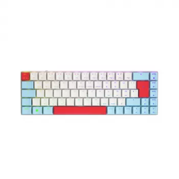 CHERRY MX-LP 2.1 Compact Wireless klávesnica herná RF Wireless + Bluetooth QWERTZ nemecká biela