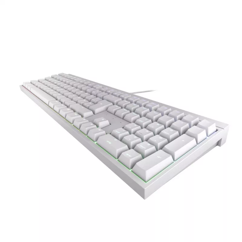 Herná klávesnica CHERRY MX 2.0S RGB Full-Size USB QWERTZ biela