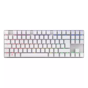 CHERRY MX 8.2 TKL Wireless RGB klávesnica herná USB + RF Wireless + Bluetooth QWERTZ nemecká biela