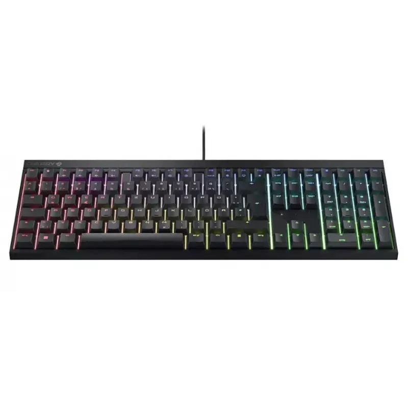 Herná klávesnica CHERRY MX 2.0S USB QWERTZ nemecká čierna mechanická RGB