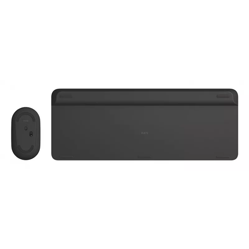 LOGITECH tenká bezdrôtová súprava klávesnice a myši Mk470 - Graphite - azerty francúzska