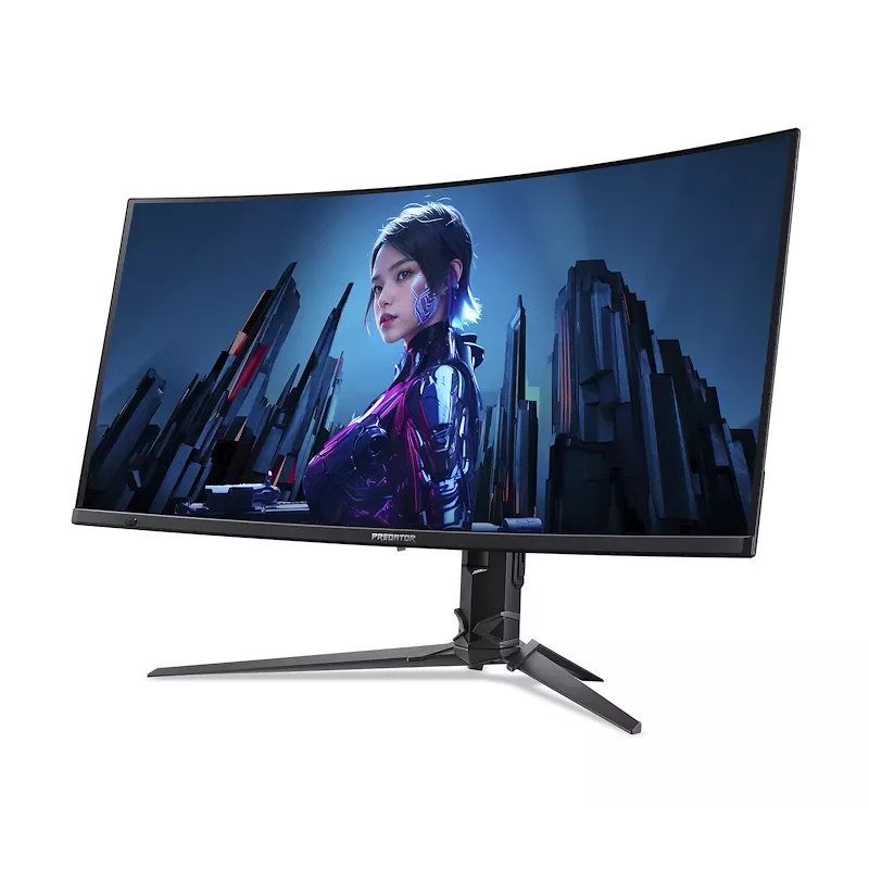 Acer Predator X34 X5bmiiphuzx 34-palcový zakrivený monitor UWQHD QD-OLED, 3440x1440, 240 Hz