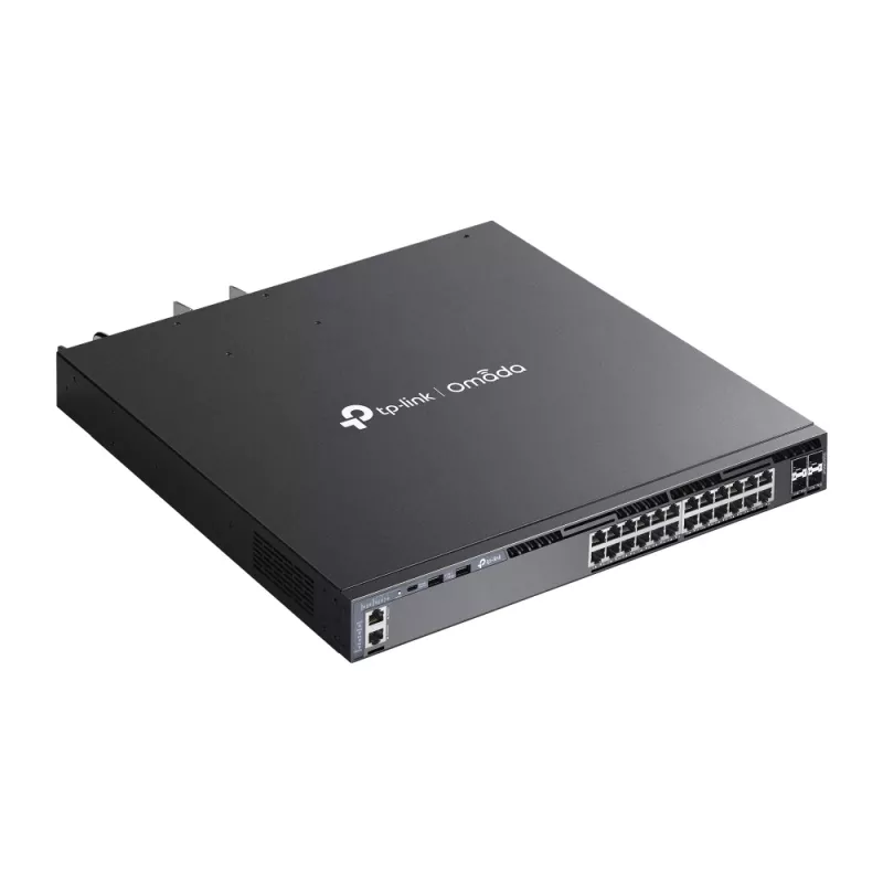 TP-Link Omada 24-portový Gigabit Stackable L3 Managed PoE+ switch so 4 10G slotmi