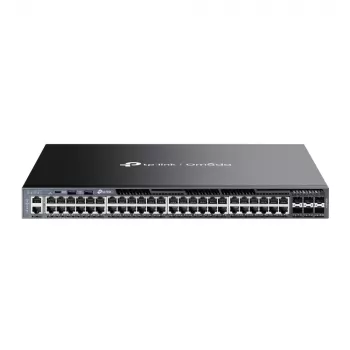 TP-Link Omada 48-portový Gigabit Stackable L3 Managed switch so 6 10G slotmi