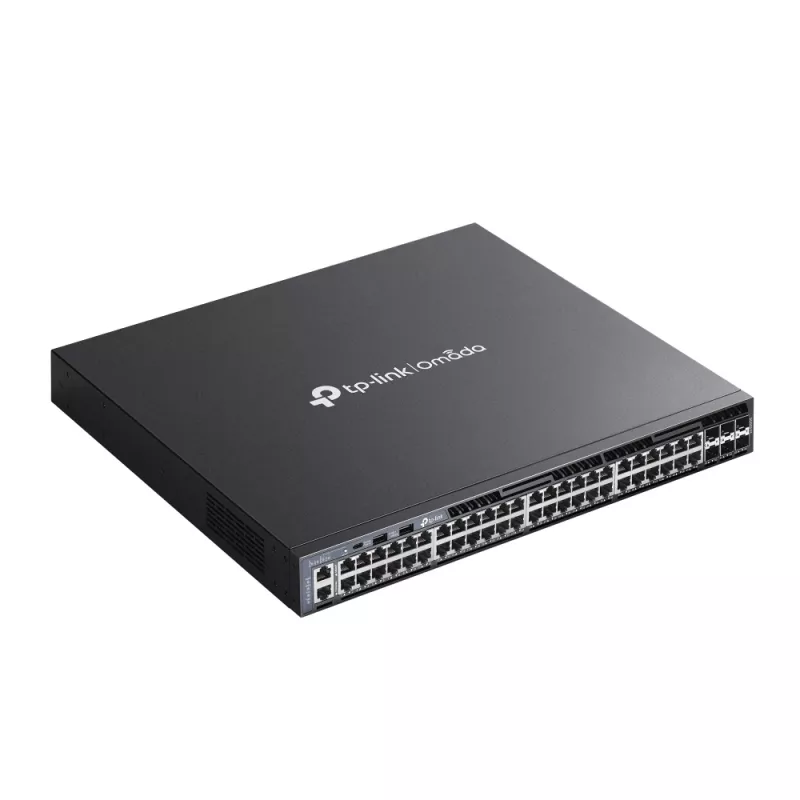 TP-Link Omada 48-portový Gigabit Stackable L3 Managed switch so 6 10G slotmi