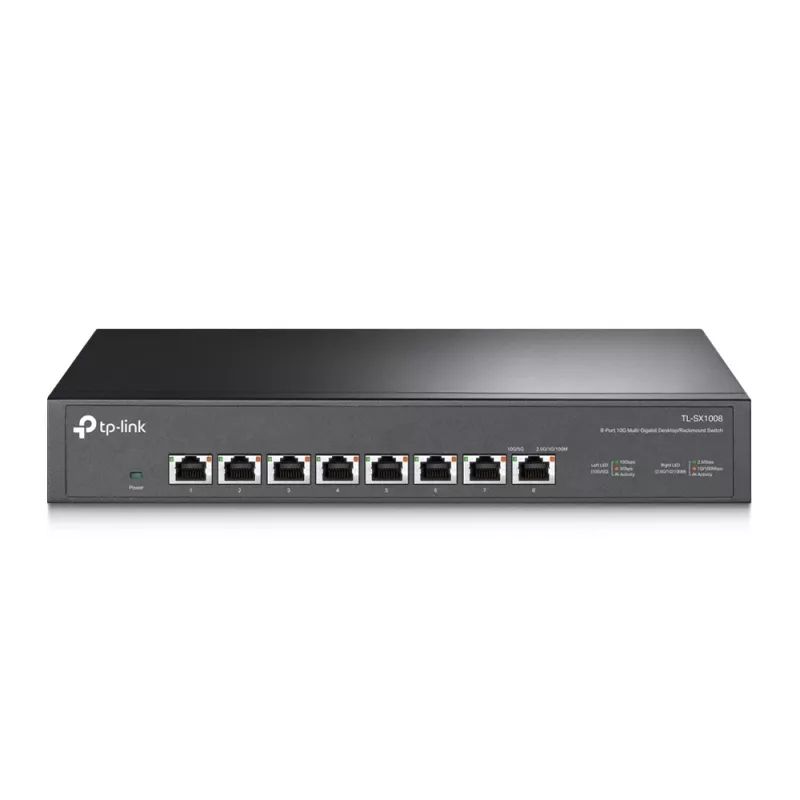Unmanaged switch TP-Link TL-SX1008 8-portový 10G Desktop/Rackmount