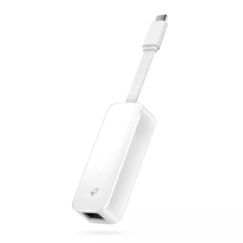 TP-Link UE330C USB-C rozbočovač s 3 portmi USB 3.0 a Gigabit Ethernet, biely
