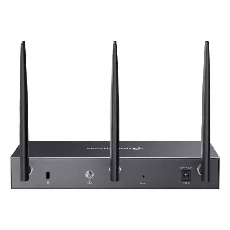TP-Link Omada AX3000 WLAN router Gigabit Ethernet Dual-Band (2,4 GHz / 5 GHz) čierny