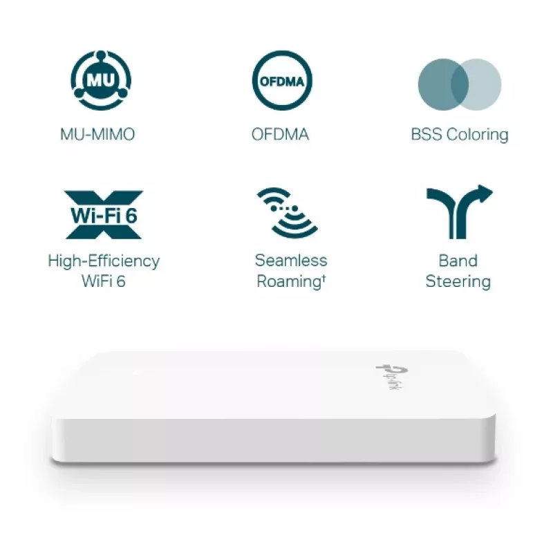 TP-Link Omada EAP615-Wall AX1800 nástenný prístupový bod Wi-Fi 6 (5 ks)
