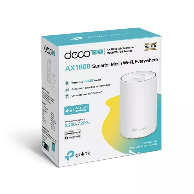 TP-Link 4G+ AX1800 Whole Home Mesh WiFi 6 brána