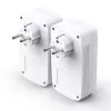 TP-Link TL-PA8033P KIT PowerLine sieťový adaptér 1300 Mbit/s Ethernet LAN biely 2 ks