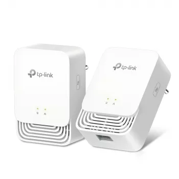 TP-Link G.hn1200 Powerline Kit, 607 Mbit/s, Gigabit Ethernet, 10,100,1000 Mbit/s, HomePlug AV2, 300 m, biela