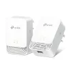 TP-Link G.hn1200 Powerline Kit, 607 Mbit/s, Gigabit Ethernet, 10,100,1000 Mbit/s, HomePlug AV2, 300 m, biela