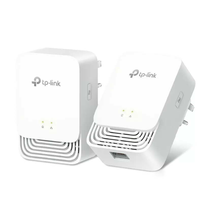 TP-Link G.hn1200 Powerline Kit, 607 Mbit/s, Gigabit Ethernet, 10,100,1000 Mbit/s, HomePlug AV2, 300 m, biela