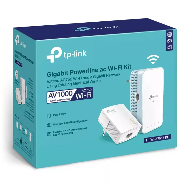 TP-Link AV1000 Gigabit Powerline ac Wi-Fi sada
