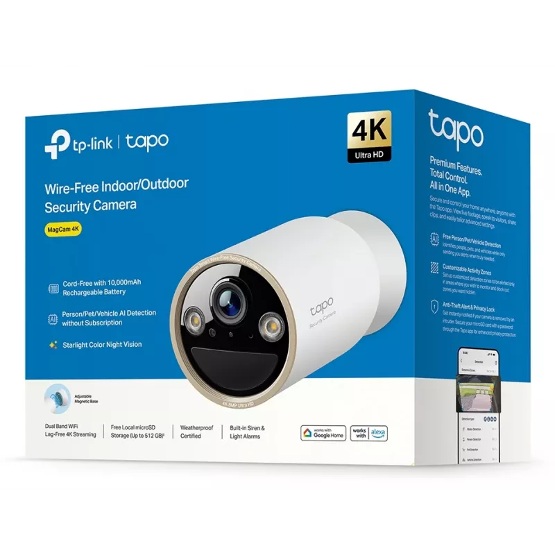 IP bezpečnostná kamera TP-Link Tapo C460 3840 x 2160 pixelov