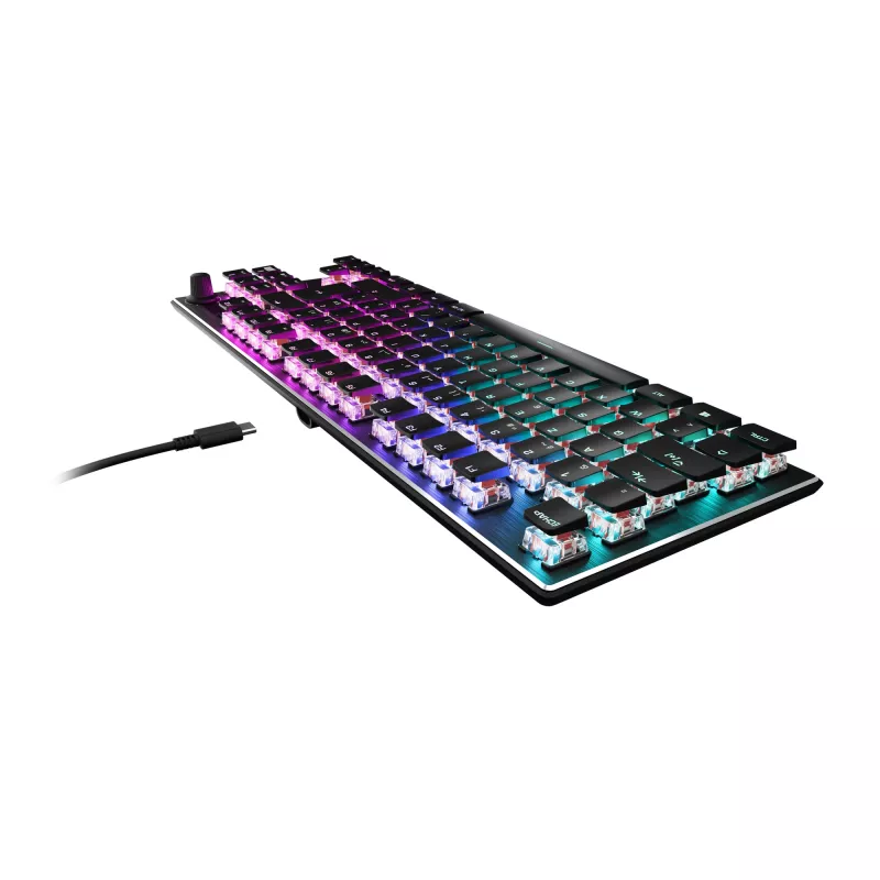 Turtle Beach Vulcan TKL klávesnica herná USB QWERTZ nemecká čierna
