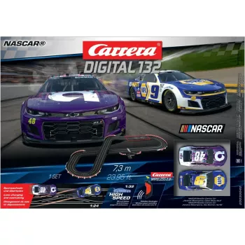 Pretekárske auto a traťová súprava CARRERA Carrera 20030042 NASCAR 8+