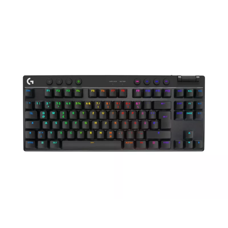 LOGITECH G Pro X TKL Lightspeed gaming klávesnica - Bluetooth - čierna nemecká - Qwertz - Tactile