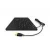 KeySonic KSK-3230IN (DE) klávesnica univerzálna USB QWERTZ nemecká čierna