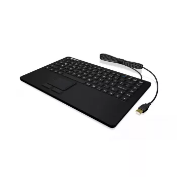 KeySonic KSK-3230IN (DE) klávesnica univerzálna USB QWERTZ nemecká čierna