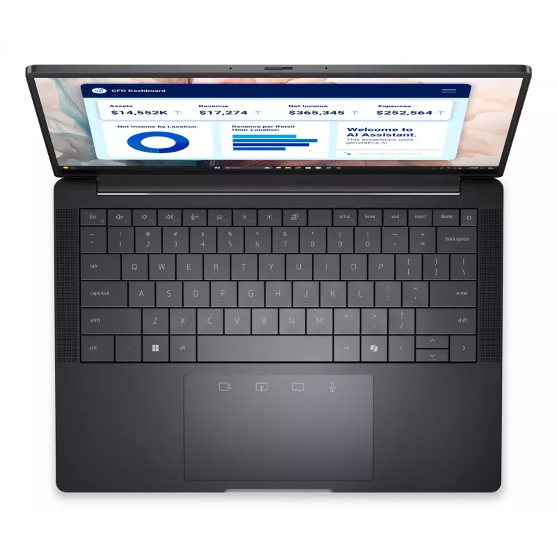 Notebook DELL Pro PA13250 13,3 palcov Intel Core Ultra 7 32GB RAM 512GB SSD Intel Arc Graphics Windows 11 Pro