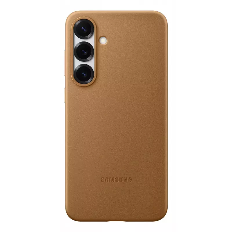 Koženkové puzdro Samsung Galaxy S25+ kryt hnedá 6,7 palca