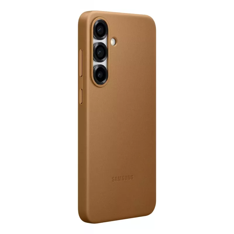 Koženkové puzdro Samsung Galaxy S25+ kryt hnedá 6,7 palca