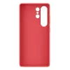 Kryt Samsung Galaxy S25 Ultra silikónové puzdro červená monochromatická