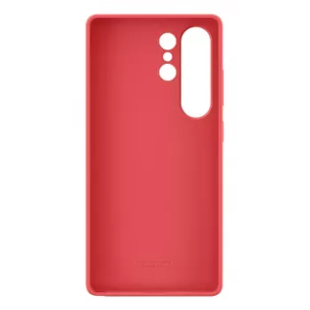 Kryt Samsung Galaxy S25 Ultra silikónové puzdro červená monochromatická