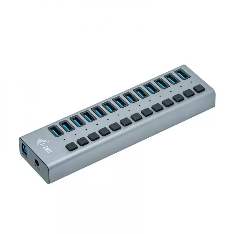 i-tec USB 3.0 nabíjací HUB 13port + napájací adaptér 60 W