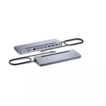 i-tec USB-C kovová ergonomická 3x 4K Display dokovacia stanica + Power Delivery 100 W
