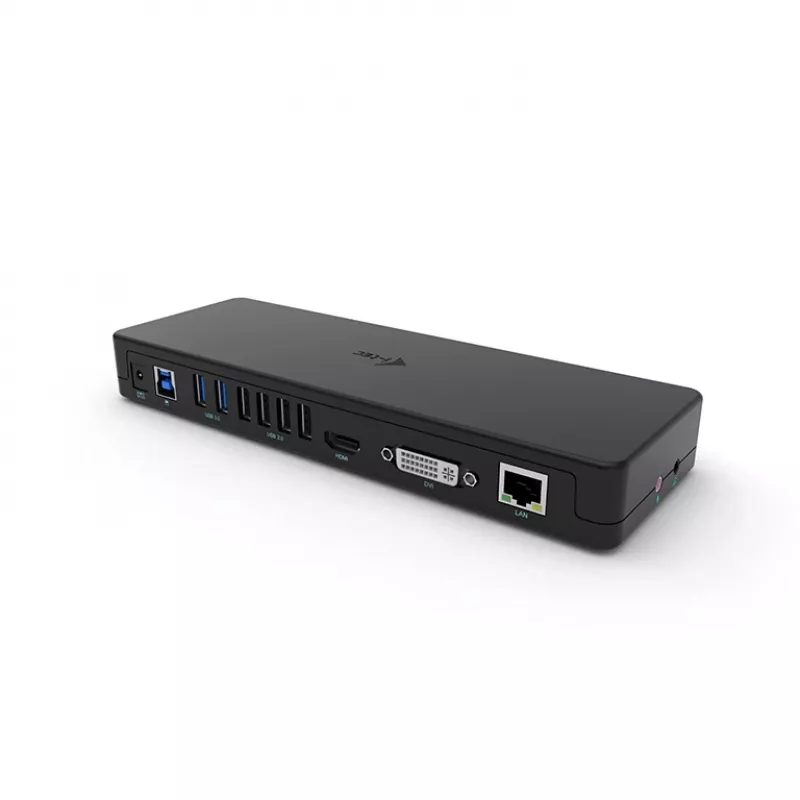i-tec USB 3.0 / USB-C Dual Display dokovacia stanica HDMI DVI + VGA