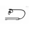 i-tec USB-C/USB-A kovový HUB 1x USB 3.0 + 3x USB 2.0