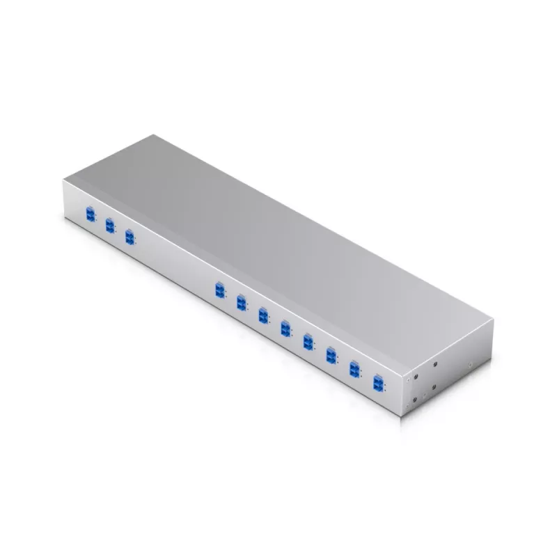 Vlnový multiplexer Ubiquiti UACC-CWDM-8 šírka 442 mm hĺbka 120 mm výška 43.7 mm