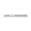 Vlnový multiplexer Ubiquiti UACC-CWDM-8 šírka 442 mm hĺbka 120 mm výška 43.7 mm