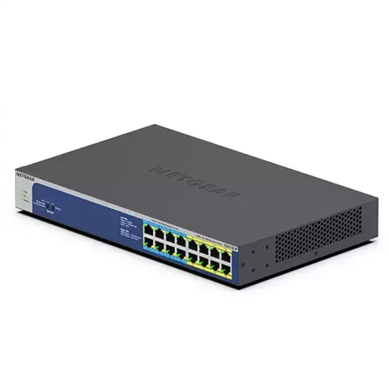 NETGEAR GS516UP Unmanaged Gigabit Ethernet (10/100/1000) Power over Ethernet (PoE) sivá