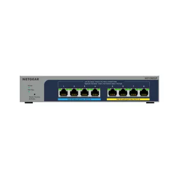 NETGEAR 8-port Ultra60 PoE++ Multi-Gigabit (2,5G) Ethernet Plus Switch Managed L2/L3 2.5G Ethernet (100/1000/2500) Power over Ethernet (PoE) sivá