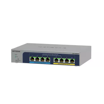 NETGEAR 8-port Ultra60 PoE++ Multi-Gigabit (2,5G) Ethernet Plus Switch Managed L2/L3 2.5G Ethernet (100/1000/2500) Power over Ethernet (PoE) sivá