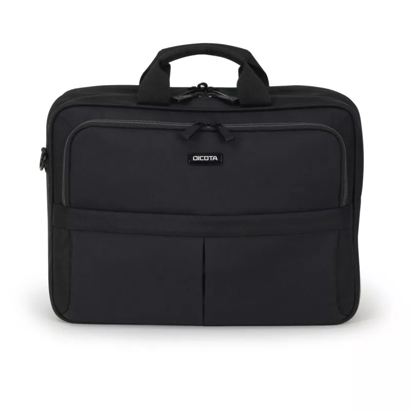 DICOTA Top Traveller Scale - taška na notebook 14-15,6 palcov - čierna / 600d recyklovaný PET