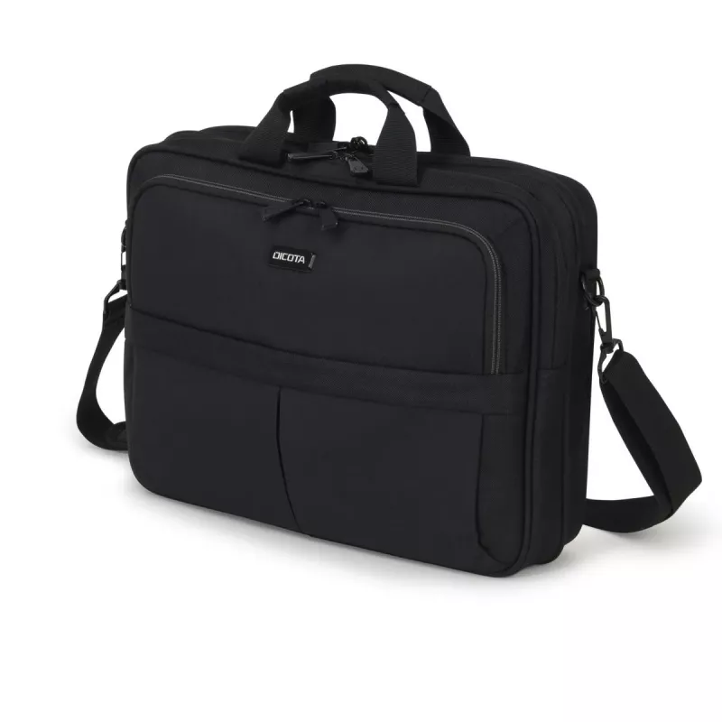 DICOTA Top Traveller Scale - taška na notebook 12-14.1 palcov - čierna / 600d recyklovaný PET