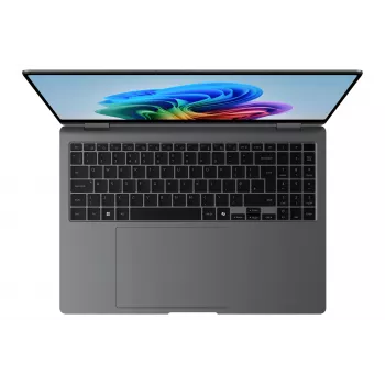Samsung Galaxy Book5 Pro 360 Copilot+ PC Intel Core Ultra 7 256V notebook 40,6 cm (16 palcov) dotyková obrazovka WQXGA+ 16 GB LPDDR5x-SDRAM 1 TB SSD Wi-Fi 7 (802.11be) Windows 11 Home sivý