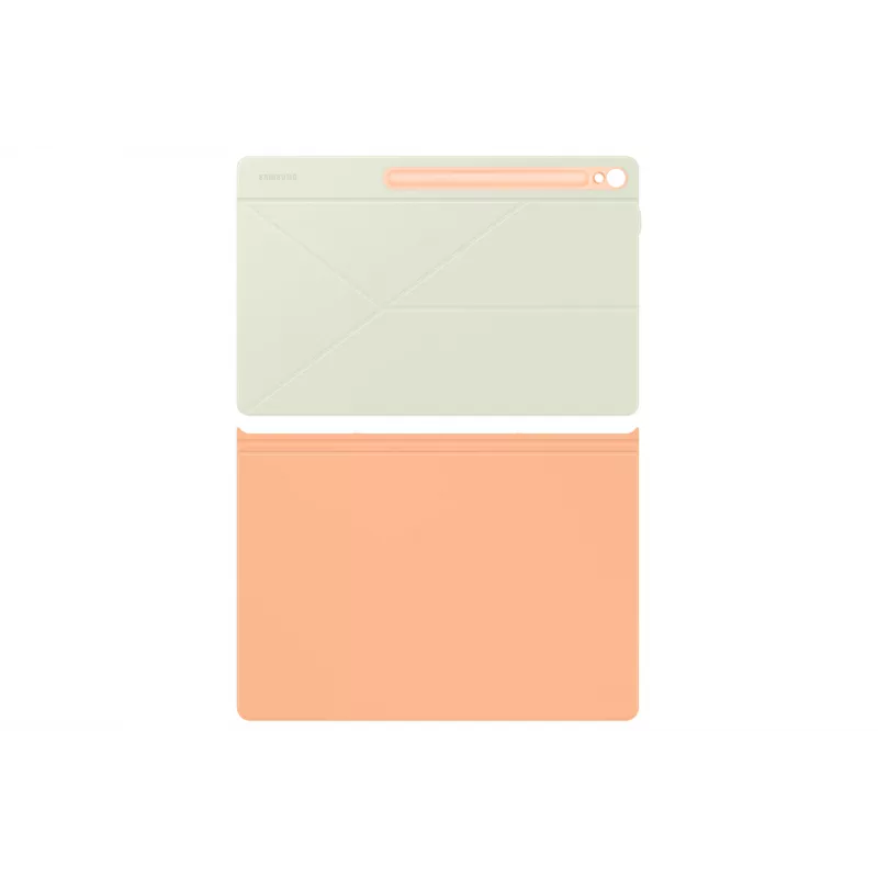Samsung EF-BX620 Smart Book Cover puzdro pre Galaxy Tab S10 FE+, funkcia stojana, magnetické zatváranie, držiak na pero, 458 g, oranžové