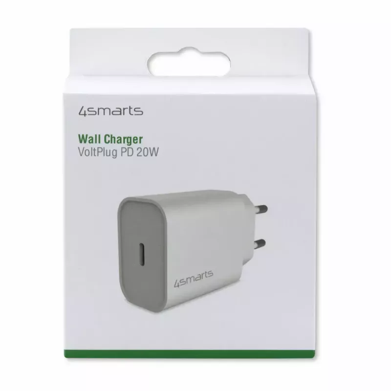 Interiérová nabíjačka 4smarts 465575 univerzálna biela USB